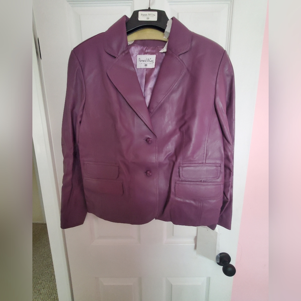 Leather jacket